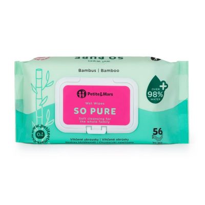 Petite&Mars So Pure vlhčené ubrousky pro děti 56 ks - parfo.cz