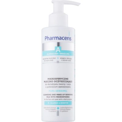Pharmaceris A-Allergic&Sensitive Puri-Sensimil čisticí a odličovací mléko pro citlivou a alergickou pleť 190 ml - parfo.cz