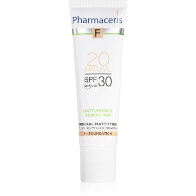 Pharmaceris F-Fluid Foundation matující fluidní make-up SPF 30 odstín 20 Natural 30 ml - parfo.cz