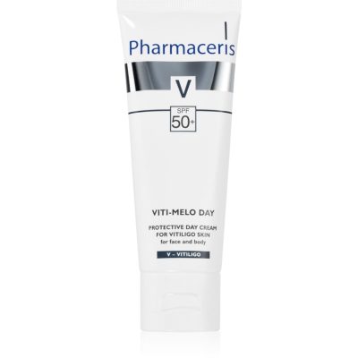 Pharmaceris V - Vitiligo ochranný denní krém k prevenci pigmentových skvrn na obličej a tělo SPF 50+ 75 ml - parfo.cz