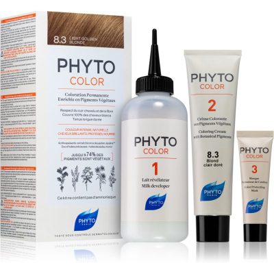 Phyto Color barva na vlasy bez amoniaku odstín 8.3 Light Golden Blond 1 ks - parfo.cz
