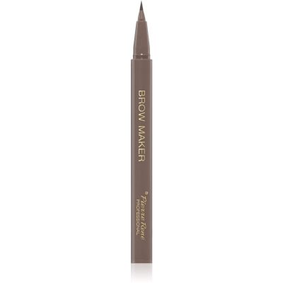Pierre René Professional Brow Maker precizní tužka na obočí odstín Brown 0
