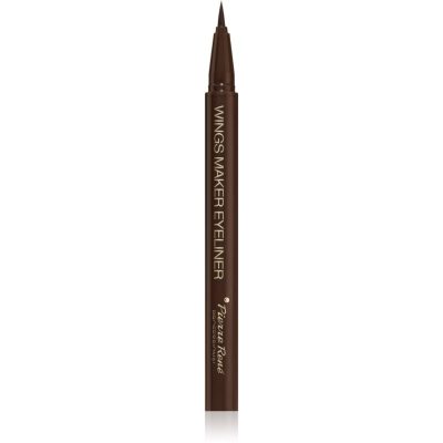 Pierre René Professional Wings Maker voděodolná tužka na oči odstín Brown 0