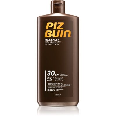 Piz Buin Allergy mléko na opalování pro citlivou pokožku SPF 30 400 ml - parfo.cz