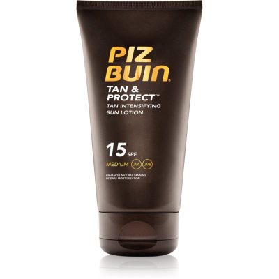 Piz Buin Tan & Protect ochranné mléko urychlující opalování SPF 15 150 ml - parfo.cz