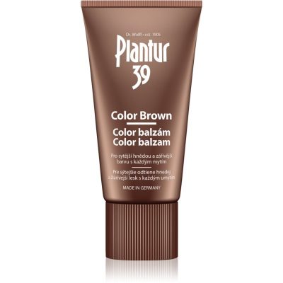 Plantur 39 Color Brown kofeinový balzám pro hnědé odstíny vlasů 150 ml - parfo.cz