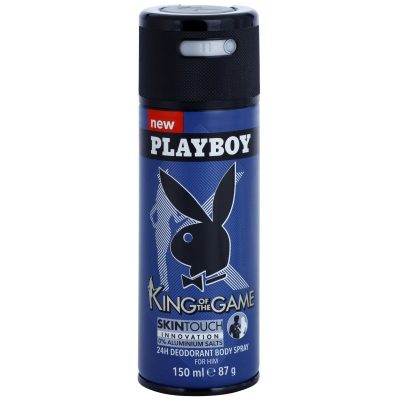 Playboy King Of The Game deodorant ve spreji pro muže 150 ml - parfo.cz