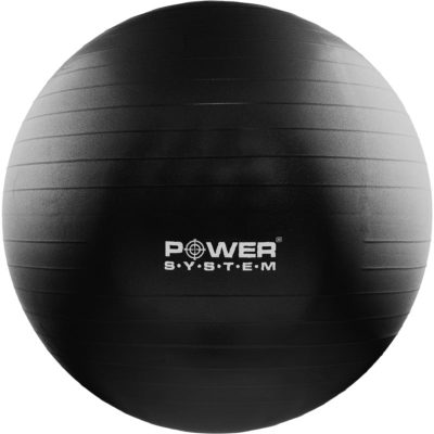 Power System Pro Gymball gymnastický míč barva Black 65 cm - parfo.cz