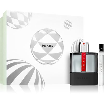 Prada Luna Rossa Carbon dárková sada pro muže - parfo.cz