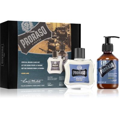Proraso Set Beard Classic dárková sada pro muže Azur Lime - parfo.cz