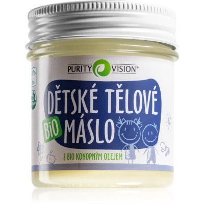 Purity Vision Dětské tělové máslo máslo s konopným olejem 120 ml - parfo.cz