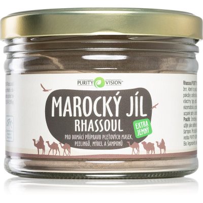 Purity Vision Rhassoul marocký jíl pro přípravu pleťových masek