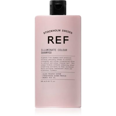REF Illuminate Colour Shampoo rozjasňující šampon pro lesk a hebkost vlasů 285 ml - parfo.cz
