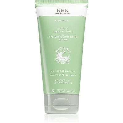 REN Evercalm Gentle Cleansing Gel jemný čisticí gel pro citlivou a podrážděnou pleť 150 ml - parfo.cz