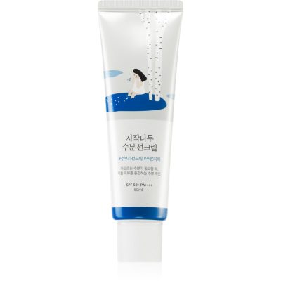 ROUND LAB Birch Juice Moisturizing Sunscreen hydratační a ochranný krém SPF 50+ 50 ml - parfo.cz