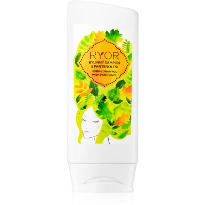 RYOR Hair Care bylinný šampon s panthenolem 200 ml - parfo.cz