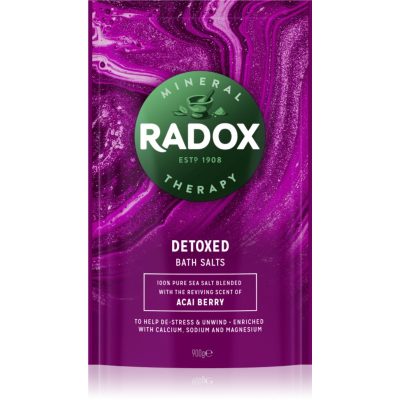 Radox Detox sůl do koupele s detoxikačním účinkem 900 g - parfo.cz
