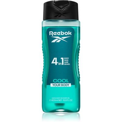 Reebok Move Your Spirit osvěžující sprchový gel 4 v 1 400 ml - parfo.cz