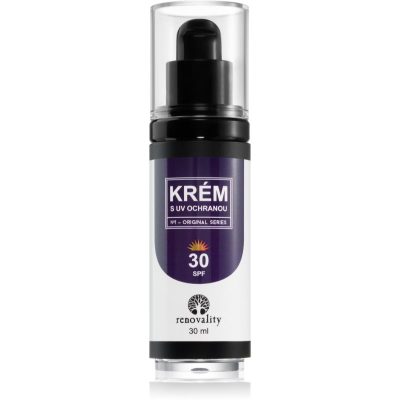 Renovality Minerální krém s UV ochranou pleťový krém SPF 30 30 ml - parfo.cz