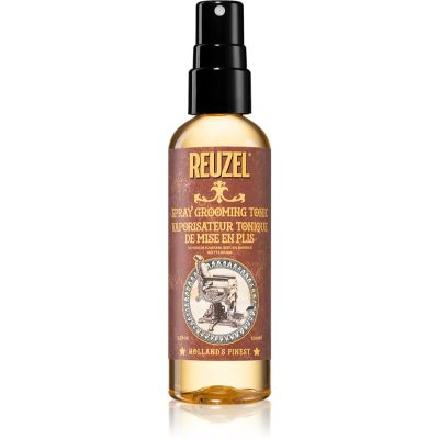 Reuzel Spray Grooming Tonic termoochranný sprej pro úpravu žehličkou a kulmou pro přirozenou fixaci pro jemné vlasy 100 ml - parfo.cz