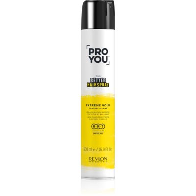 Revlon Professional Pro You The Setter lak na vlasy s extra silnou fixací 500 ml - parfo.cz