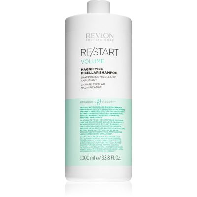 Revlon Professional Re/Start Volume objemový micelární šampon pro jemné a zplihlé vlasy 1000 ml - parfo.cz