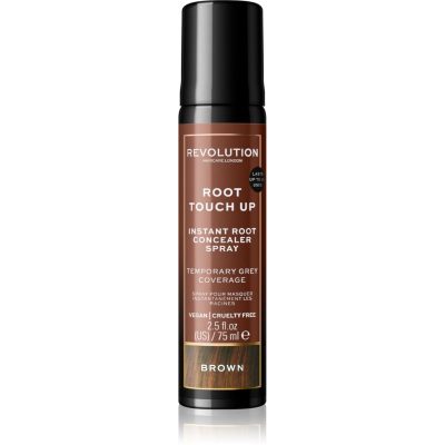 Revolution Haircare Root Touch Up sprej pro okamžité zakrytí odrostů odstín Brown 75 ml - parfo.cz