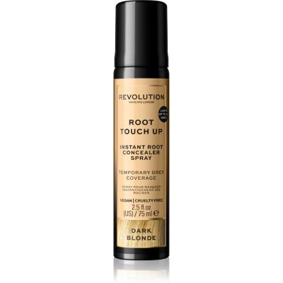 Revolution Haircare Root Touch Up sprej pro okamžité zakrytí odrostů odstín Dark Blonde 75 ml - parfo.cz