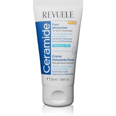 Revuele Ceramide Face Moisturizer SPF 25 denní ochranný krém pro suchou až velmi suchou pleť SPF 25 50 ml - parfo.cz