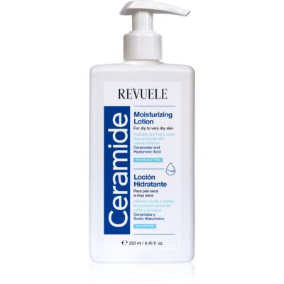 Revuele Ceramide Moisturizing Lotion hydratační mléko na tělo a obličej pro suchou až velmi suchou pokožku 250 ml - parfo.cz