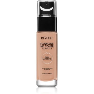 Revuele Flawless HD Cover Foundation lehký make-up pro dokonalý vzhled odstín 02 Vanilla 33 ml - parfo.cz