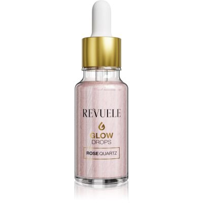 Revuele Glow Drops Rose Quartz rozjasňující sérum na tělo a obličej 20 ml - parfo.cz