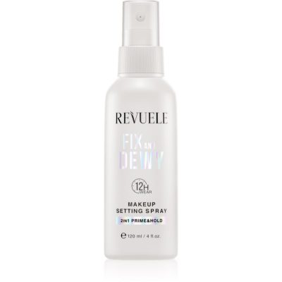 Revuele Makeup Setting Spray Fix And Dewy fixační sprej na make-up pro rozjasnění pleti 120 ml - parfo.cz