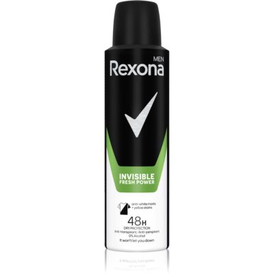Rexona Invisible Fresh Power antiperspirant ve spreji pro muže 150 ml - parfo.cz