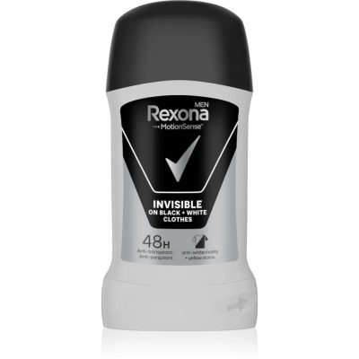 Rexona Invisible on Black + White Clothes Antiperspirant tuhý antiperspirant 48 H 50 ml - parfo.cz