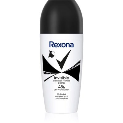 Rexona Invisible on Black + White Clothes kuličkový antiperspirant 48h 50 ml - parfo.cz