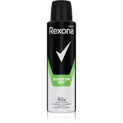 Rexona Men Antiperspirant antiperspirant ve spreji Dry Quantum 150 ml - parfo.cz