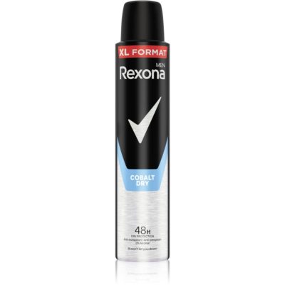 Rexona Men Maximum Protection antiperspirant ve spreji pro muže XL Cobalt Dry 200 ml - parfo.cz