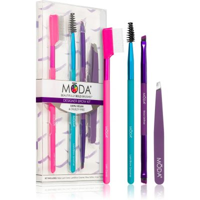 Royal and Langnickel Desinger Brow Kit Designer Brow Kit set pro úpravu obočí - parfo.cz