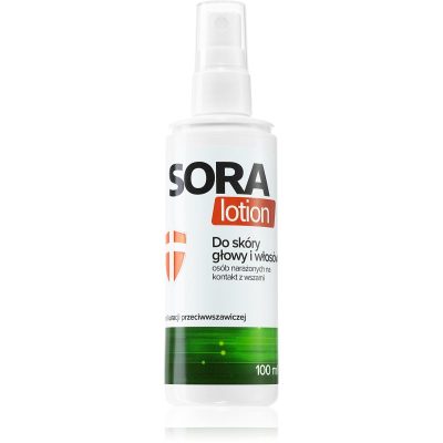 SORA Lotion do skóry głowy i włosów sprej pro podrážděnou pokožku hlavy 100 ml - parfo.cz
