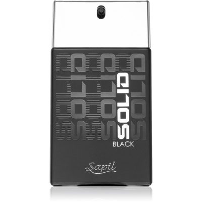 Sapil Solid Black toaletní voda pro muže 100 ml - parfo.cz