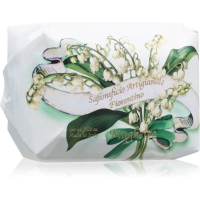 Saponificio Artigianale Fiorentino Lily Of The Valley Perfumed Soap přírodní tuhé mýdlo 200 g - parfo.cz