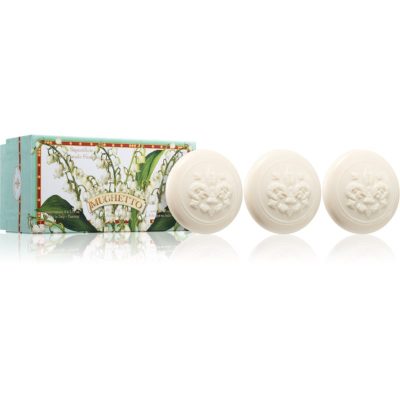 Saponificio Artigianale Fiorentino Lily Of The Valley Set sada tuhých mýdel 6x50 g - parfo.cz