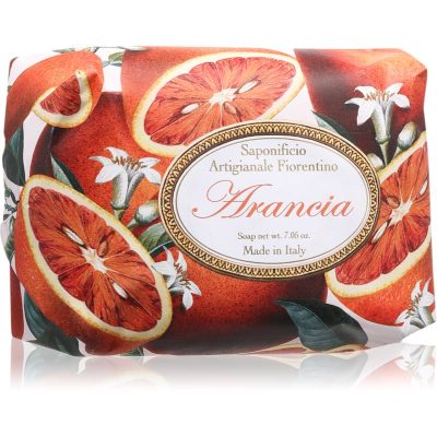 Saponificio Artigianale Fiorentino Orange Scented Soap přírodní tuhé mýdlo 200 g - parfo.cz