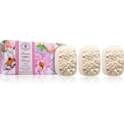 Saponificio Artigianale Fiorentino Peony Set sada tuhých mýdel - parfo.cz
