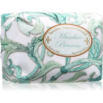 Saponificio Artigianale Fiorentino White Musk Perfumed Soap přírodní tuhé mýdlo 200 g - parfo.cz