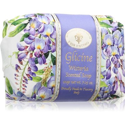 Saponificio Artigianale Fiorentino Wisteria Scented Soap přírodní tuhé mýdlo 200 g - parfo.cz