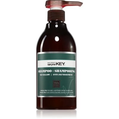 Saryna Key No Yellow šampon neutralizující žluté tóny s bambuckým máslem 500 ml - parfo.cz