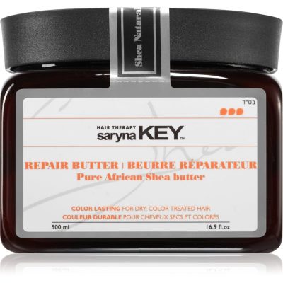 Saryna Key Pure African Shea Butter Color Lasting maska na vlasy s bambuckým máslem 500 ml - parfo.cz