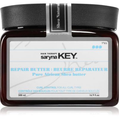 Saryna Key Pure African Shea Butter Curl Control maska na vlasy s bambuckým máslem 500 ml - parfo.cz